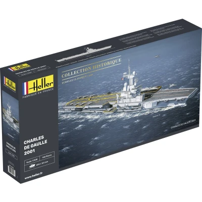Afbeelding van 1:400 Heller 81072 Charles De Gaulle Ship Plastic Modelbouwpakket