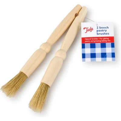 Afbeelding van Bakkwastje, Set van 2 Stuks, Beukenhout Tala