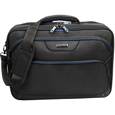 Afbeelding van Juscha Ju 46029 Laptoptas Lightpak Lima Zwart Polyester.