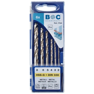 Afbeelding van BORENSET HSS G 6 DELIG 2 8 MM DIN 338