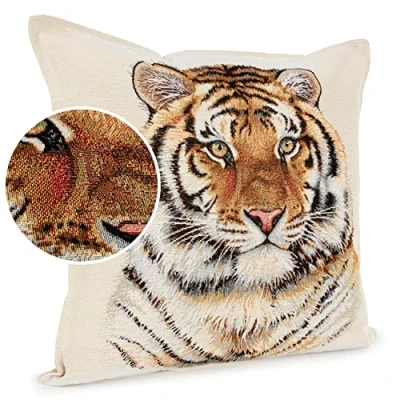Afbeelding van ANRO Decoratieve kussenhoes voor bank, 45 x cm, zonder vulling