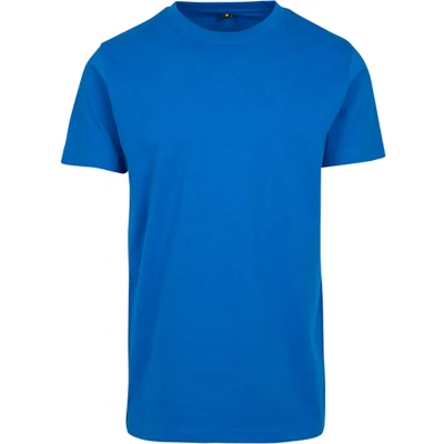 Afbeelding van Herenshirt &#039;Round Neck&#039; met korte mouwen Cobalt Blue 3XL