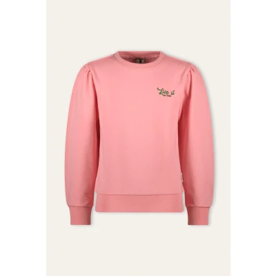 Afbeelding van Kinder Saly Sweater Roze Geranium pink Maat 116 B.Nosy