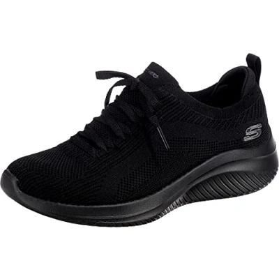 Afbeelding van Skechers Ultra Flex 3.0 Big Plan damessneakers, zwart.