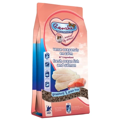 Afbeelding van 4x Renske Super Premium Kat Adult Maxi Oceaanvis &amp; Zalm 1,5 kg