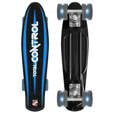 Afbeelding van Skateboard Kinderen/Jongens/Meisjes 22 x 6 SKIDS CONTROL Lighting wheels