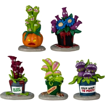 Afbeelding van Spooky Town Hungry Houseplant Horror Set van 5