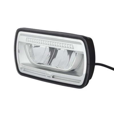 Afbeelding van Hella Jumbo 320 Full LED Verstraler Staand Zwart Met Stadslicht 1FE 016 773 001