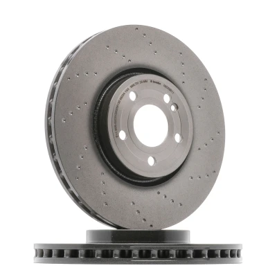 Afbeelding van BREMBO 09.D986.11 Remschijf 330 30 5 interne ventilatie Gecoat High carbon Met schroeven MERCEDES BENZ: A Class, Class Saloon, CLA Coupe