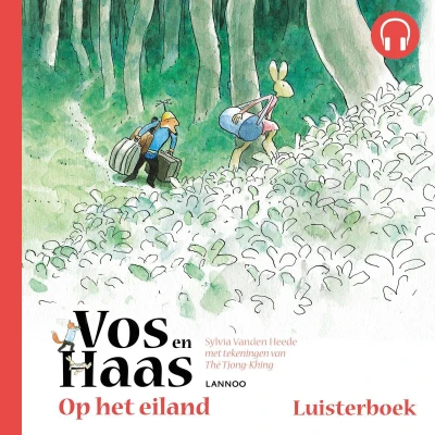 Afbeelding van Vos en Haas op het eiland