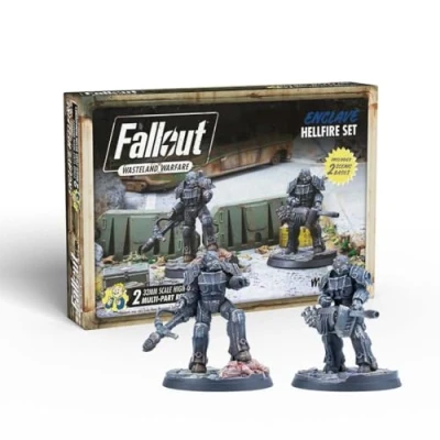 Afbeelding van Fallout: Wasteland Warfare Enclave: Hellfire Set Uitbreiding Modiphius Entertainment