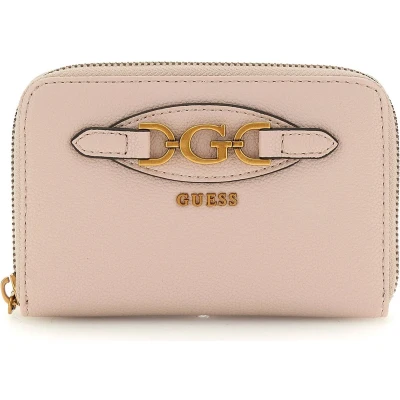Afbeelding van GUESS Portemonnee Malva Zip Around Wallet Almond Beige