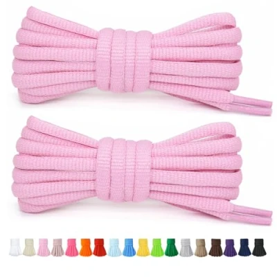 Afbeelding van Stepace [2 paar 60 cm ronde schoenveters voor sneakers, lengte 200 18 kleuren,