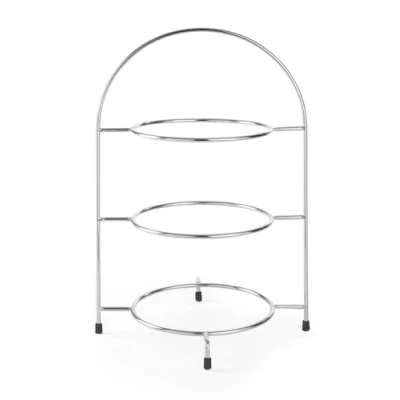 Afbeelding van Hendi Serveerstandaard voor borden, Verchroomd, Zilver, 20(b)x29(d)x44(h)cm, 425473