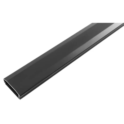 Afbeelding van Aluminium Kabelgoot 60 mm 20 Vouw en kliksysteem 1,1 meter Zwart