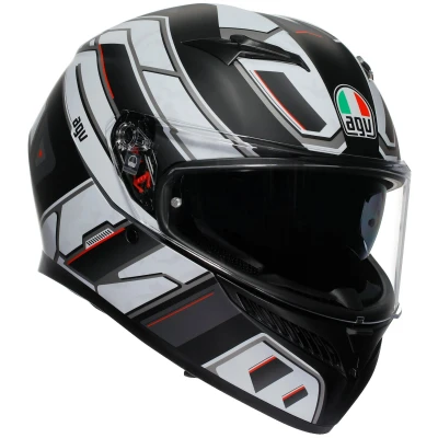 Image de AGV K3 Casque Intégral Rivia Mat Noir / Blanc XL