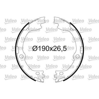 Afbeelding van Valeo Remschoen set 564211