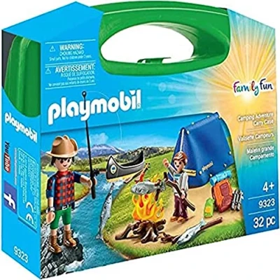 Image de Playmobil Family Fun 9323 Valisette Campeurs