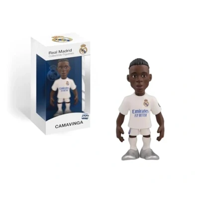 Afbeelding van MINIX FIGURINES MN18390 Camavinga figuur, Real Madrid, collectie 12 cm, cadeau idee voor kinderen en volwassenen, voetbalfans