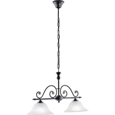 Afbeelding van EGLO Murcia Hanglamp 2 Lichts Zwart Wit