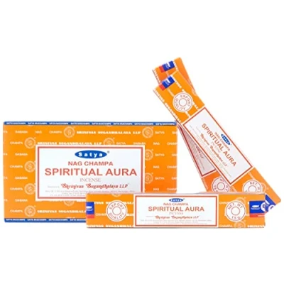 Afbeelding van Satya Zwarte wierookstokjes Spirituele Aura
