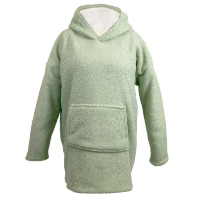 Afbeelding van Unique Living Hoodie Luna Tea Green 70x87cm