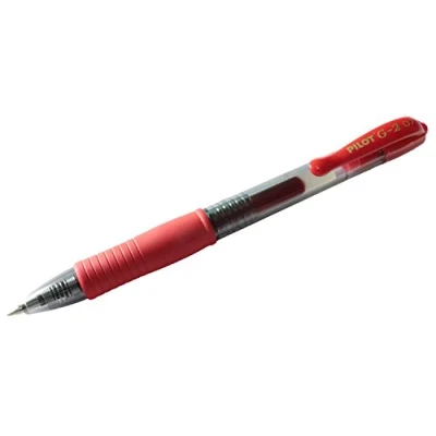 Afbeelding van Gelschrijver PILOT G2 rood 0.4mm