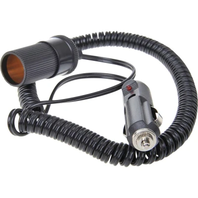 Afbeelding van IWH Spiraalverlengkabel 3 meter 12/24 Volt Stroombelasting (max.): 10 A 12 of 24 V=