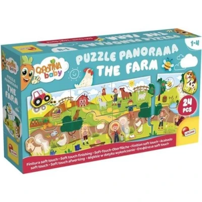 Image de la Ferme Puzzle panoramique CAROTINA BABY Développement de logique, Motricité fine