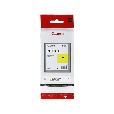 Afbeelding van Canon PFI 030Y Inktcartridge Geel