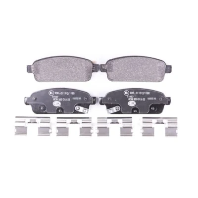 Afbeelding van HELLA 8DB 355 015 221 Remblokkenset Met akoestische slijtagewaarschuwing toebehoren OPEL: Astra J Hatchback, Zafira C Tourer