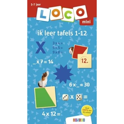 Afbeelding van Loco Mini Ik leer tafels 1 12