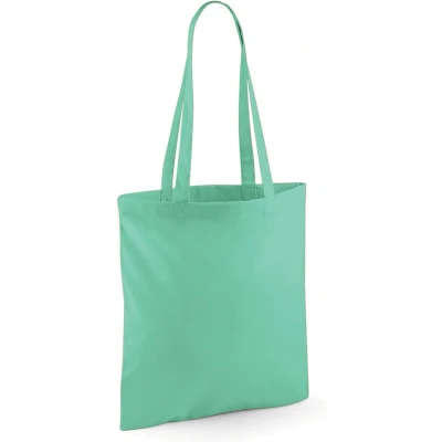 Afbeelding van Tas One Size Westford Mill Mint Green 100% Katoen
