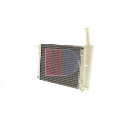 Afbeelding van AKS DASIS 080008N Radiateur 480 415 18 Koelribben mechanisch gelast FIAT: 500 Hatchback, C Convertible, FORD: KA Hatchback