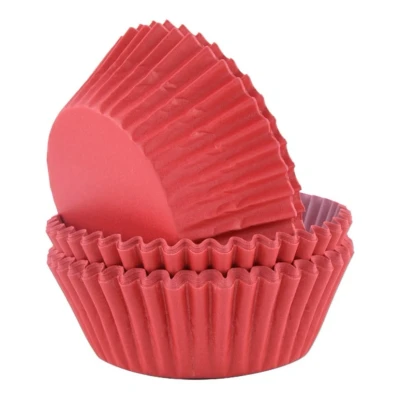 Afbeelding van Cupcake Cups PME Rood 60 stuks