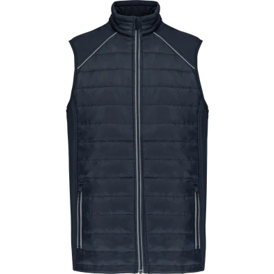 Afbeelding van WK. Designed To Work Bodywarmer Day in twee stoffen WK606 Navy / Silver
