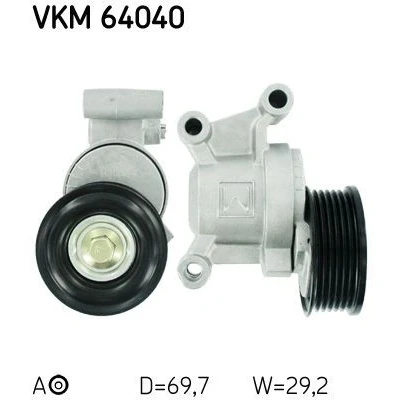 Afbeelding van Skf Spanrol (poly) V riem VKM 64040