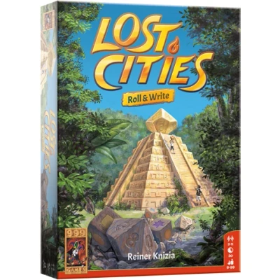 Afbeelding van Lost Cities: Roll &amp; Write (NL)