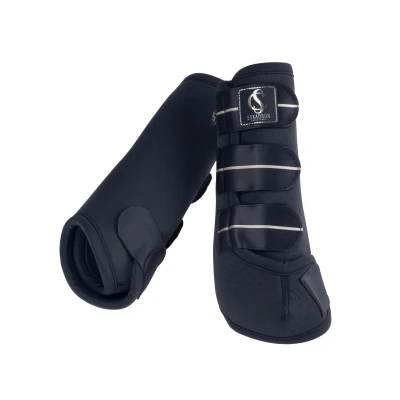 Image de Eskadron Flextrainers Classic Sports Pro Dressage Jambes Avant MarinVendu par Agradi