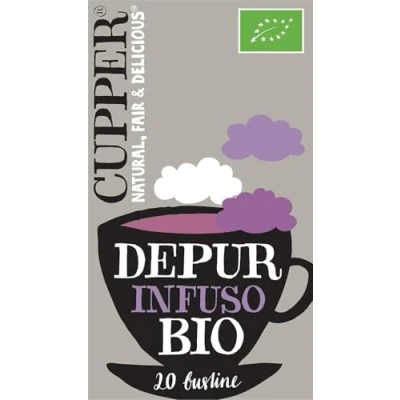 Afbeelding van Cupper Depur biologische kruidenthee (20 zakjes)