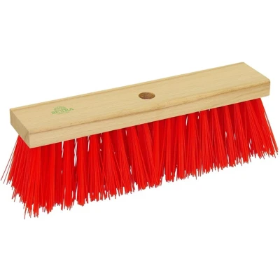 Afbeelding van Luva straatbezem kunstvezel rood 36cm