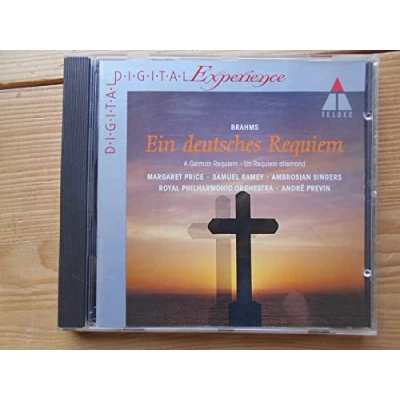 Afbeelding van Ein Deutches Requiem Margeret Price André. Previn