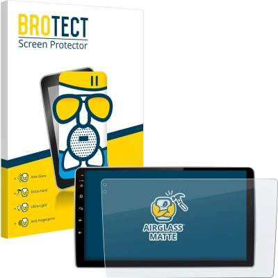 Afbeelding van BROTECT Screenprotector voor Junsun V1 pro 9&quot; Folie Beschermfolie Beschermglas matte