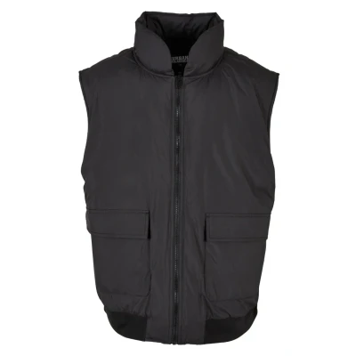 Afbeelding van Urban Classics Clean Puffer Bodywarmer, Heren, Maat: Small, Black