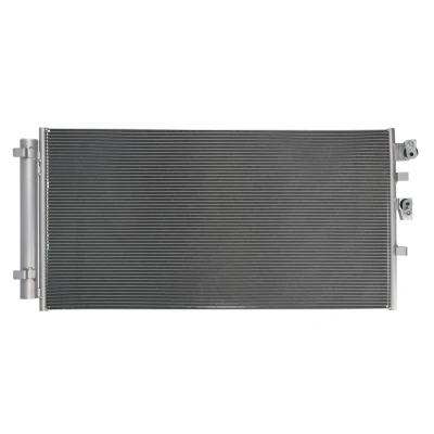 Afbeelding van BOSCH 1 986 AD2 402 Condensor Airco Met stikstofvulling droger, montagehandleiding, Zonder afdichtring 22,6mm 18,3mm 742mm R1234yf, R134a