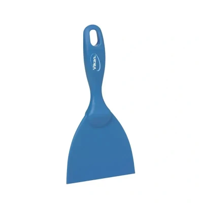 Afbeelding van Vikan Handschrapers en Krabbertjes Rechte Brede Handschraper Polypropyleen 102x18x210mm Blauw