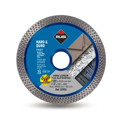 Afbeelding van Rubi Diamantschijf MINI TURBO VIPER (TVA) 85 mm