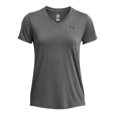 Afbeelding van Under Armour TECH Solid Sport Tshirt, Dames, Maat: XL, Castlerock/black