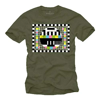 Afbeelding van Big Bang Theory T shirt voor heren, groen, 3XL, Groen