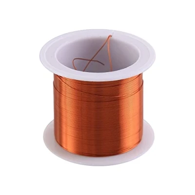 Afbeelding van geëmailleerde koperdraad, 0,3 mm, 40 m, koperen spoel, voor magnetische spoel motortransformator luidspreker